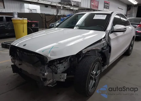 2019 Mercedes-Benz C 300 из США, поврежденный, VIN 55SWF8DB2KU308874